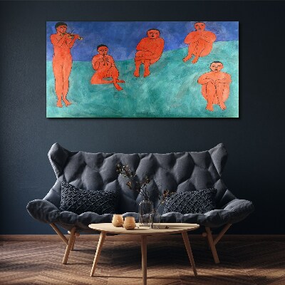 Vászonkép Zenés találkozó színesben