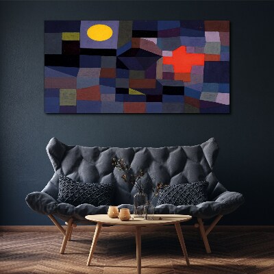 Vászonkép Absztrakt kompozíció a nappal