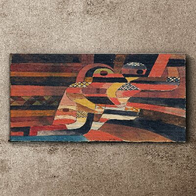 Vászonkép Színes formák absztrakt tánca