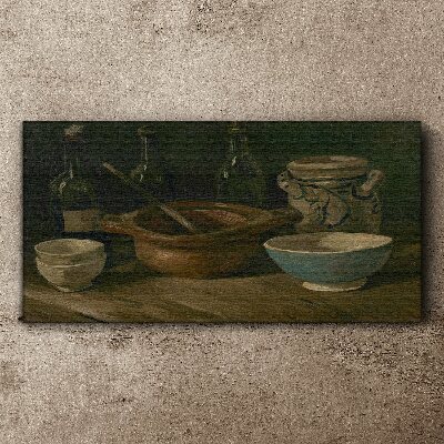 Vászonkép Csendélet hajókkal