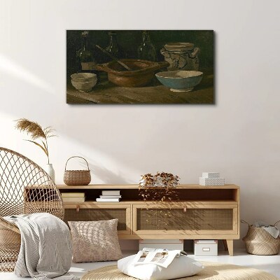 Vászonkép Csendélet hajókkal