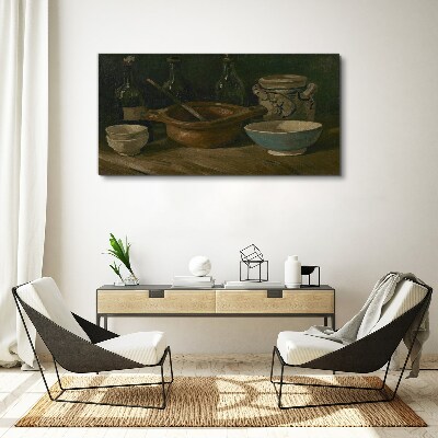 Vászonkép Csendélet hajókkal