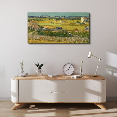 Vászonkép Búzamező