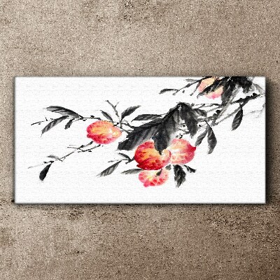 Vászonkép Virágos díszítés finom stílusban