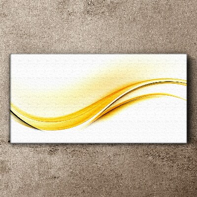 Vászonkép A sárga fény hullámai