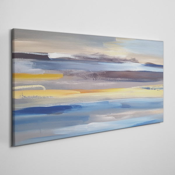 Vászonkép Nyugodt színhullámok