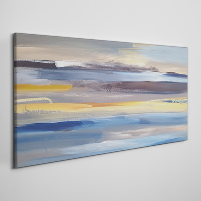 Vászonkép Nyugodt színhullámok