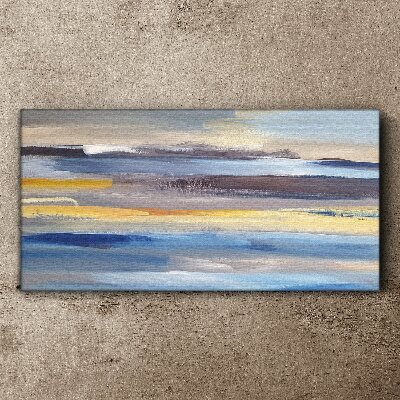 Vászonkép Nyugodt színhullámok