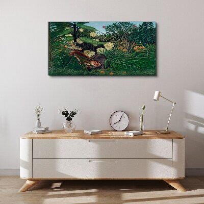 Vászonkép A dzsungel titokzatos világa