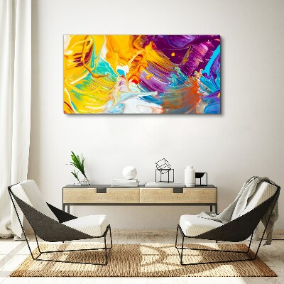 Vászonkép A színek dinamikus robbanása