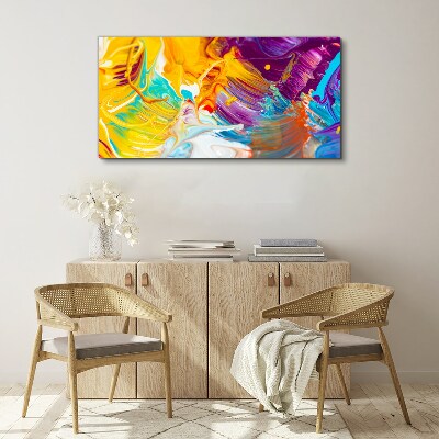 Vászonkép A színek dinamikus robbanása