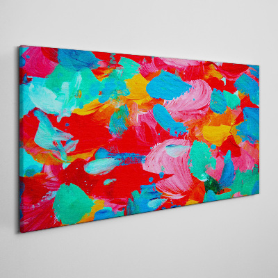 Vászonkép Az absztrakció színes örvénye