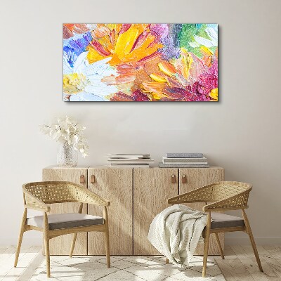 Vászonkép Színes virágcsokor