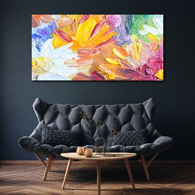 Vászonkép Színes virágcsokor