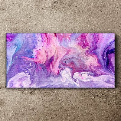 Vászonkép Rózsaszín álmok hullámai