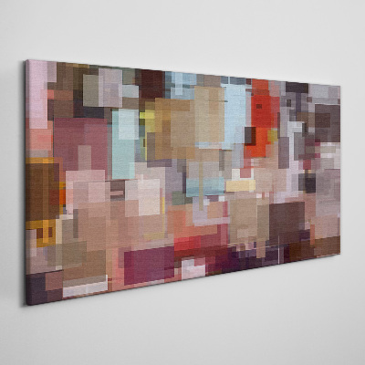 Vászonkép Absztrakt mozaik színek