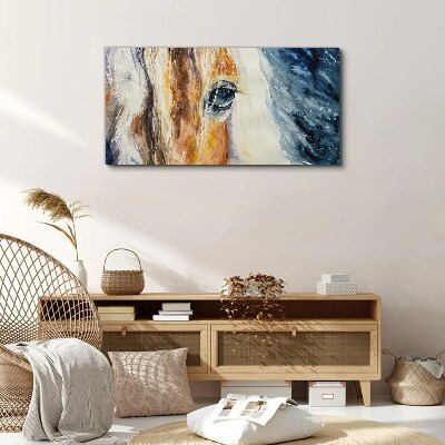 Vászonkép Akvarell ló portré