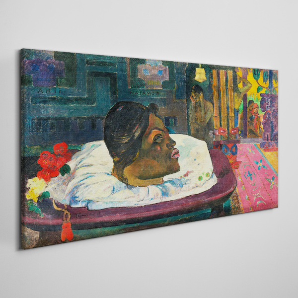 Vászonkép Portré pasztell színekben