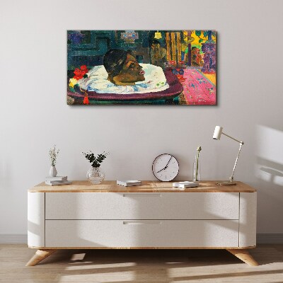 Vászonkép Portré pasztell színekben