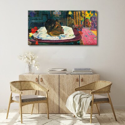 Vászonkép Portré pasztell színekben