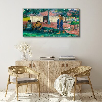 Vászonkép Pihenjen egy trópusi kertben