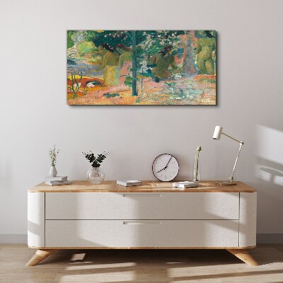 Vászonkép Nők a víz mellett