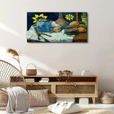 Vászonkép Csendélet virággal