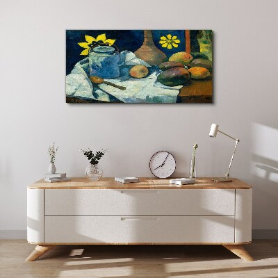 Vászonkép Csendélet virággal