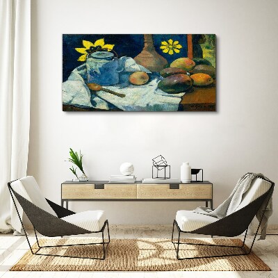 Vászonkép Csendélet virággal