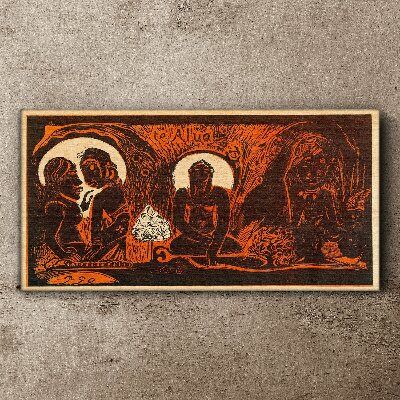 Vászonkép Találkozás a holdfényben