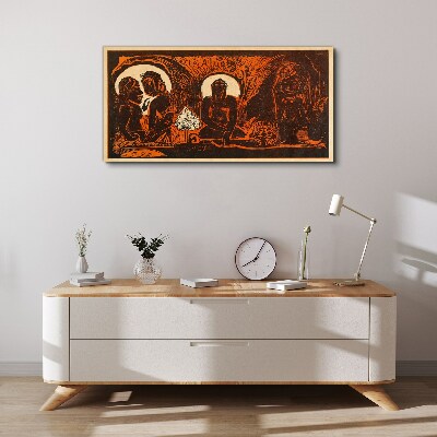 Vászonkép Találkozás a holdfényben