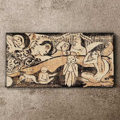 Vászonkép Elmélkedések az emberi létről