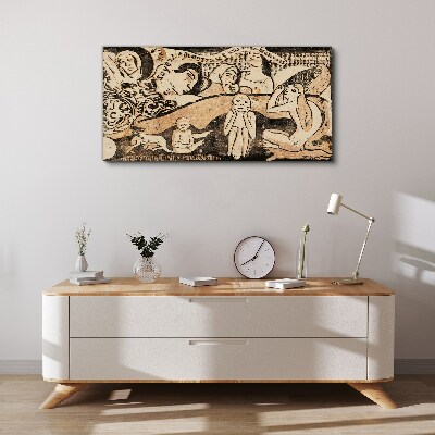 Vászonkép Elmélkedések az emberi létről