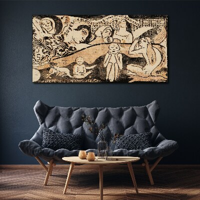 Vászonkép Elmélkedések az emberi létről