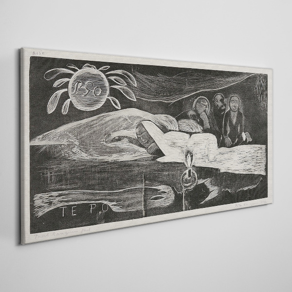 Vászonkép Te Po – Ralph Hotere