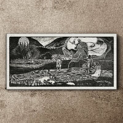 Vászonkép Táj alakkal és természettel