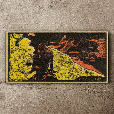 Vászonkép Érzelmek zöld hulláma