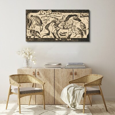 Vászonkép Állatok mozgásban