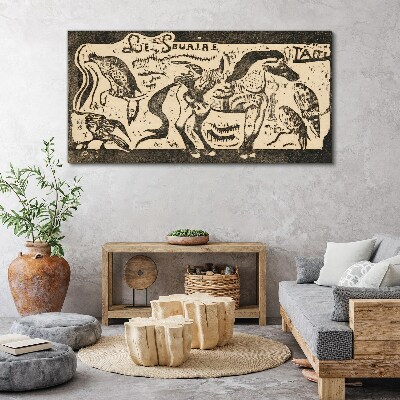 Vászonkép Állatok mozgásban