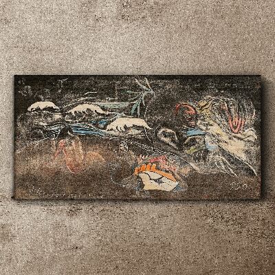 Vászonkép Az élet és az átalakulás folyója