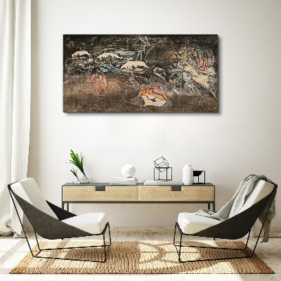 Vászonkép Az élet és az átalakulás folyója