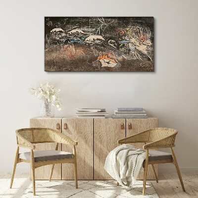 Vászonkép Az élet és az átalakulás folyója