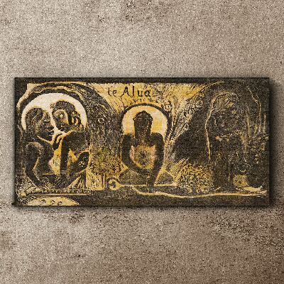 Vászonkép Szerelem és spiritualitás a művészetben