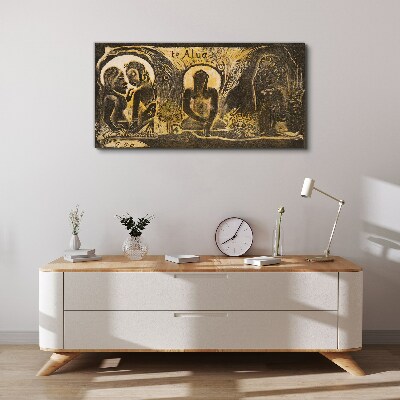 Vászonkép Szerelem és spiritualitás a művészetben