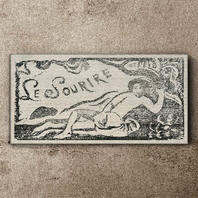 Vászonkép Mosolyogj mozgás közben