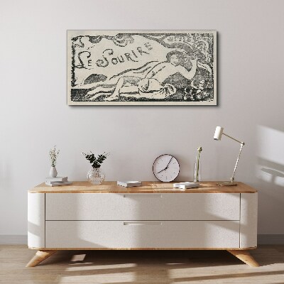 Vászonkép Mosolyogj mozgás közben