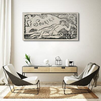 Vászonkép Mosolyogj mozgás közben