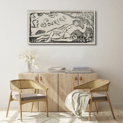 Vászonkép Mosolyogj mozgás közben