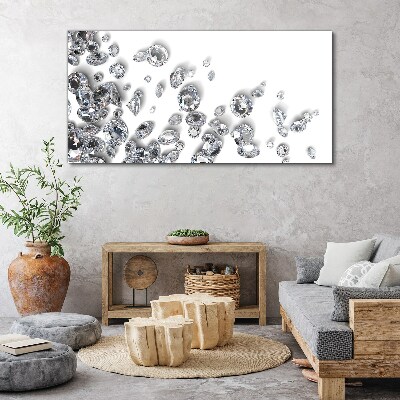 Vászonkép Crystal Rain of Shine