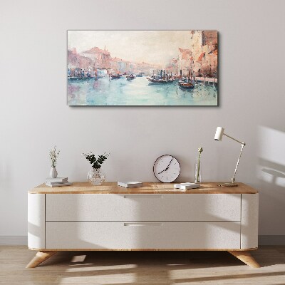 Vászonkép Velencei reggelek